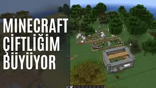 Minecraft Çiftlik gelişiyoor :) - Alp'in Dünyası #minecraft