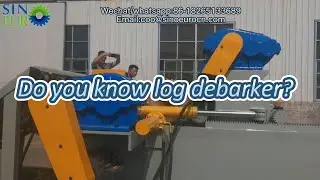 Do you know wood debarker? You can use it to deabrk your wood log for peeling veneer