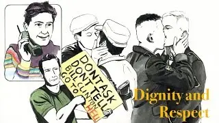 Infamous Queer: Dignity and Respect (Military DADT comic)
