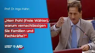 „Herr Pohl (Freie Wähler), warum vernachlässigen Sie Familien und Fachkräfte?“