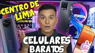 Cheap Cell Phones in Downtown Lima - Plazatec