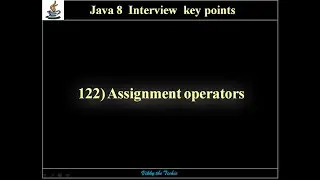 122. Assignment Operators