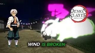 [Demon fall] - infinity castle solo -Wind Breathing 🍃 