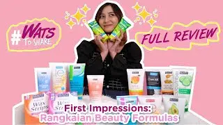 #WatsToShare First Impressions: Review Rangkaian Beauty Formulas