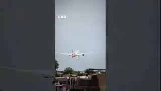 Video shows explosion as Air India plane crashes | BBC News India