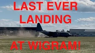C-130H Hercules landing at Wigram Feb 19 2025