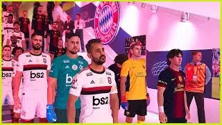 Barcelona 2011 x Flamengo 2019 - Quem Ganharia esse Duelo? - PES2020