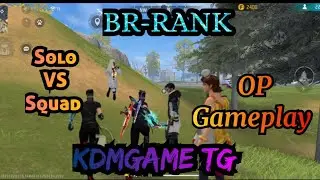 New Solo VS Squad Scar +Mac10- Op Gameplay | Free Fire Max