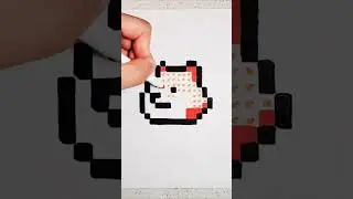 Hand Drawn Pixel Art - How to Draw DOGE! 