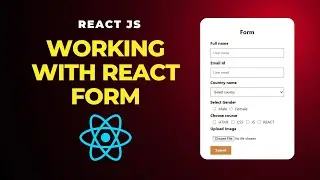 How to use form with different input fields in React Js