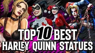 Top 10 BEST Harley Quinn Statues Of All Time!