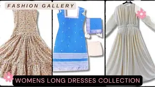 Custom Made Women Long Dress | Trendy Women Dress Design | Fashion Gallery Tailor and Fabrics
