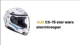 HJC CS 15 star wars stormtrooper | HJC HELMET 360º VIDEO | HELMET REVIEW