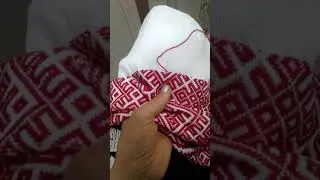 ВВышиваем строчку.