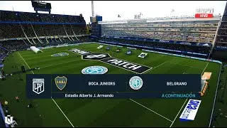 Boca Juniors vs Belgrano ● Copa de la liga Profesional 2024 ● PES 2021