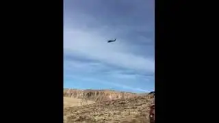 Gold Butte National Monument Helicopter Flyover