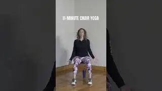 Your daily dose of calm and strength, right from your seat. #senioryoga #silversneakers