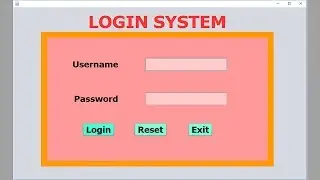 How to Create ||Login System GUI|| in Java Language ||NetBeans||