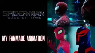 Spider-Man: Edge of Time - Fan Animation and Original Cutscene Comparison