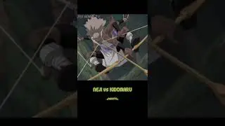 [AMV] NEJI vs KIDOMARU  #shorts