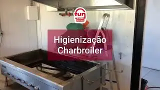 Chapa ou Broiler? Higienização Charbroiler Vulcan (how to Clean charbroiler)