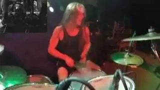 Aeon - Satanic Victory - Emil Wiksten - Drum-cam