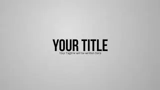 After Effects Templates  Free Download - Quick & Clean Title Sting