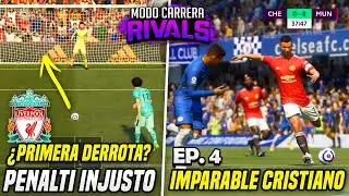 ¿PRIMERA DERROTA? ¡¡PARTIDAZOS CONTRA EL LIVERPOOL Y CHELSEA!! | FIFA 21 Modo Carrera Rivals #4