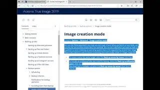 Acronis True Image Home - Backup particular drive