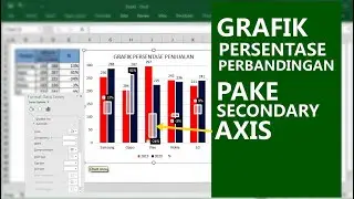 cara membuat grafik persentase perbandingan di excel