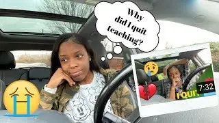 I QUIT TEACHING!!! THE REASONS WHY I QUIT!!
