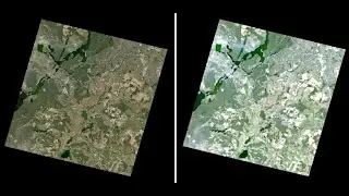 Spatial Convolution Savitsky-Golay Filter - EnMAP-Box Live Demonstration