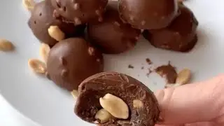 ОВСЯНЫЕ КОНФЕТЫ из меда и арахисовой пасты