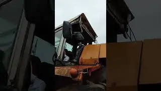 Привезли на капитальный ремонт трактор Кировец К-744 из Арского района
