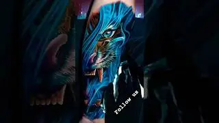 Blue Flame tattoo designs #tattoo #shortsfeed #creative