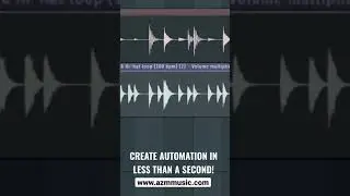 Create Automation Clip in less than a second in FL Studio