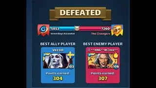 ⚔⚔ 7DA vs The Avengers ⚔⚔ Rush Attack 🤷‍♂️🤷‍♂️