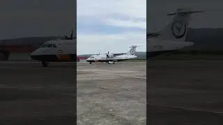 Trigana Air Service PK-YRE Marine and Fisheries Resources Surveillance (PSDKP) ATR 42