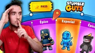GIRO TODAS las RULETAS del NUEVO PASE en STUMBLE GUYS