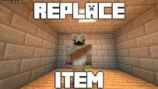 Minecraft: The Replace Item Command On The Bedrock Edition