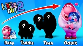🔥 INSIDE OUT 2 Movie 2024 | Growing Up Sadness & Embarrassment Compilation
