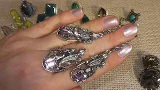 КЛАССИЧЕСКИЕ И АВТОРСКИЕ УКРАШЕНИЯ В СЕРЕБРЕ С ПРИРОДНЫМИ КАМНЯМИ.