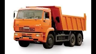 Where is the frame number of a KAMAZ truck located, etc.