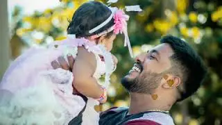 First birthday | Dads Love | Appa | Daddy's Little Princess | Kriya Hemanandh | Dad Daughter | Tamil