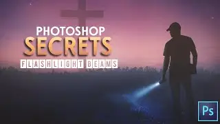 Photoshop Tutorial - Flashlight Beams