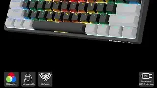 AULA F3261 Machanical 60% Keyboard unboxing