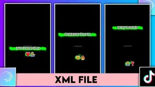 New Viral Black Screen Lyrics Video Editing In Alight motion | Alight motion Video Editing_Xmlfile
