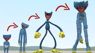 EVOLUTION OF HUGGY WUGGY FROM POPPY PLAYTIME CHAPTER 5 in Garry's Mod
