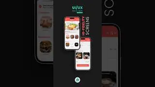 Food App UI/UX Design Journey in Figma 🔥😍 #shorts #figma