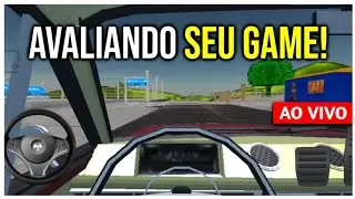 [🔴 LIVE] AVALIANDO SEU JOGO CRIADO PELO CELULAR!!!